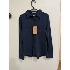 NWT Faherty Legend Knit Shirt Sz Large
BRIGHTON NAVY TWILL